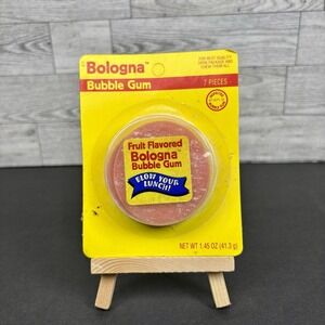 Vintage 1998 Ford BOLOGNA Meat Bubble Gum SEALED BLOW YOUR‎ LUNCH